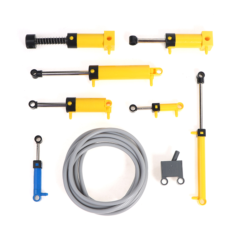 Pneumatic Cylinder Pump Technic Parts - 1pc MOC Bricks Technical Parts Pneumatic