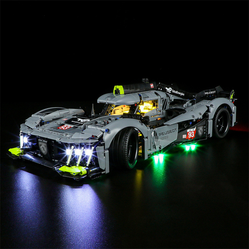 Led Light Kit For Technic Supercar - (Only LED Light No Bricks) 42156