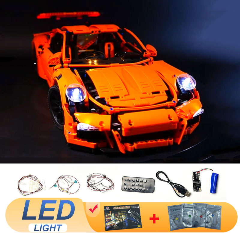 Led Light Kit For Technic Supercar - LED Light Kit For LEGO 42056
