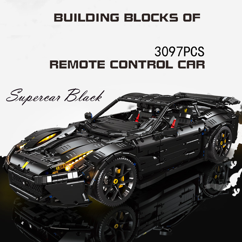 Moc Supercar Building Blocks 1/8 Scale - Super Sport Car Technical 1:8 Scale