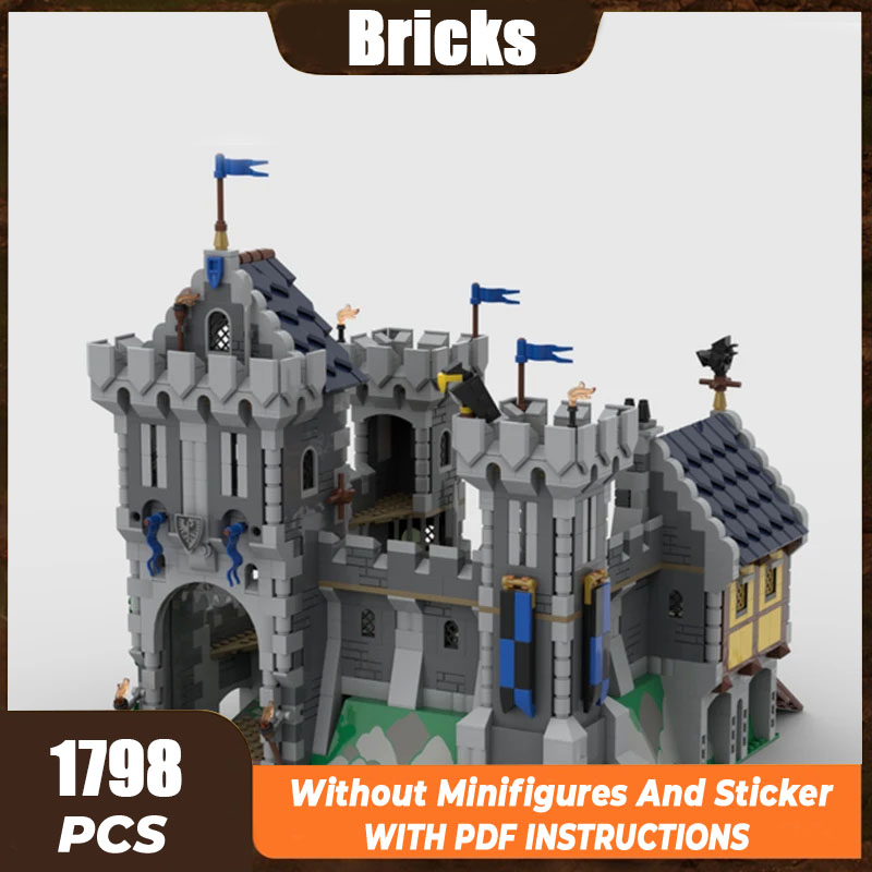 Moc Modular Building Street View Bricks - Moc Building Bricks Street View Model