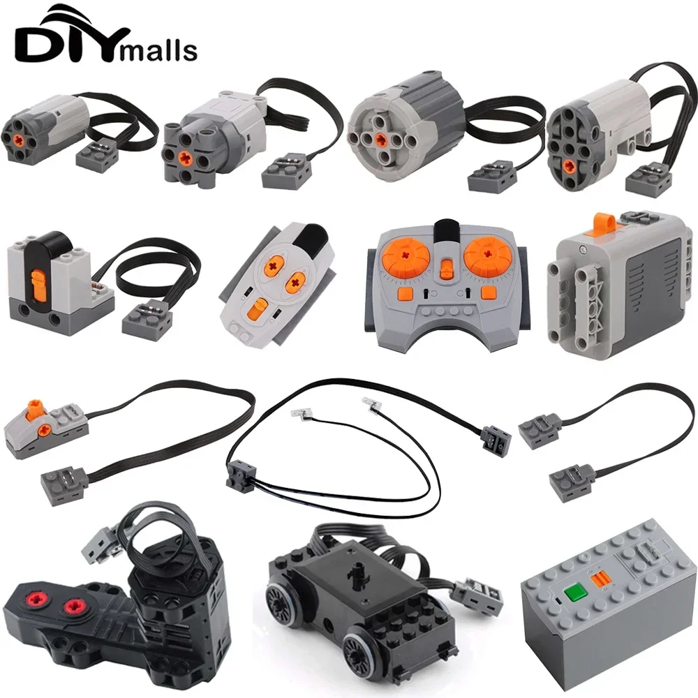 Power Functions Motor Battery Box Remote - MOC Technical Parts Power Functions Servo