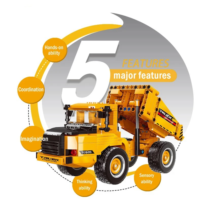 City technical MOC WheelLoader - đánh giá và giá Technical Crane Truck Excavator Blocks