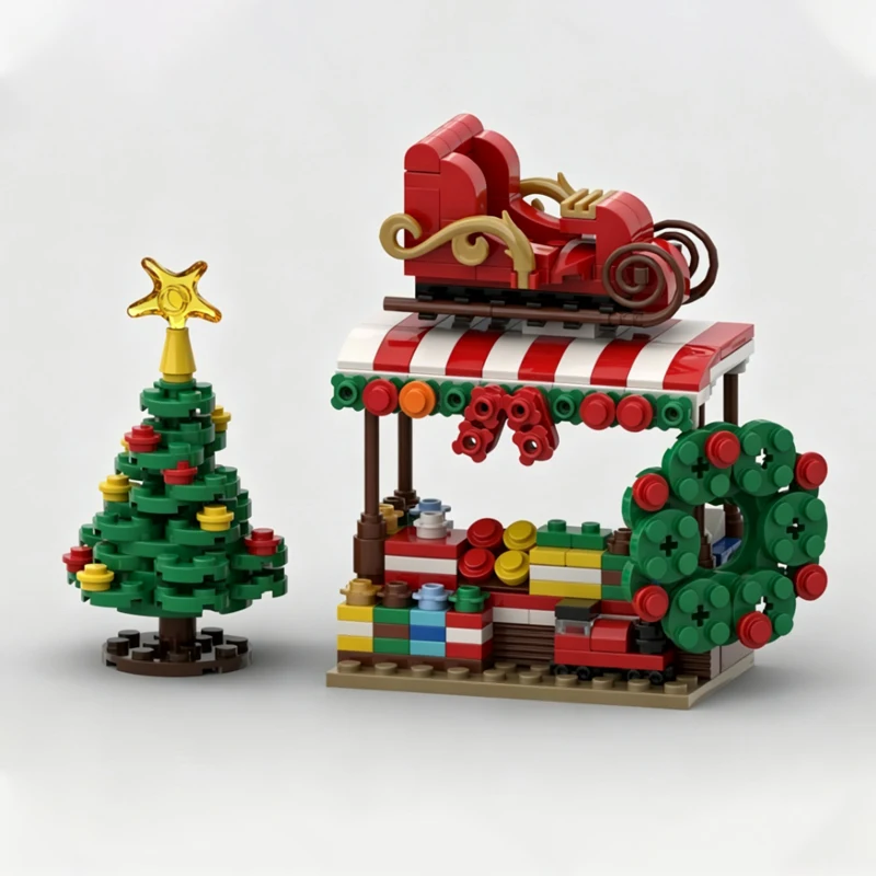 QWERT City Street View Model M - đánh giá và giá Moc Modular Building Street View Bricks