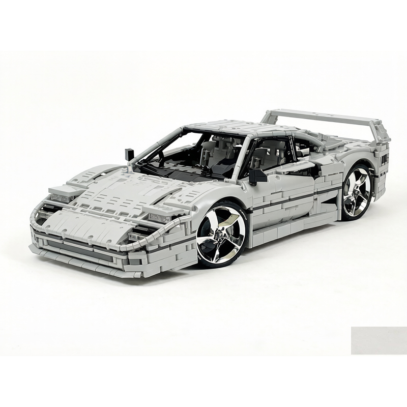 F40 Supercar 1:8 Scale Buildin - đánh giá và giá Moc Supercar Building Blocks 1/8 Scale