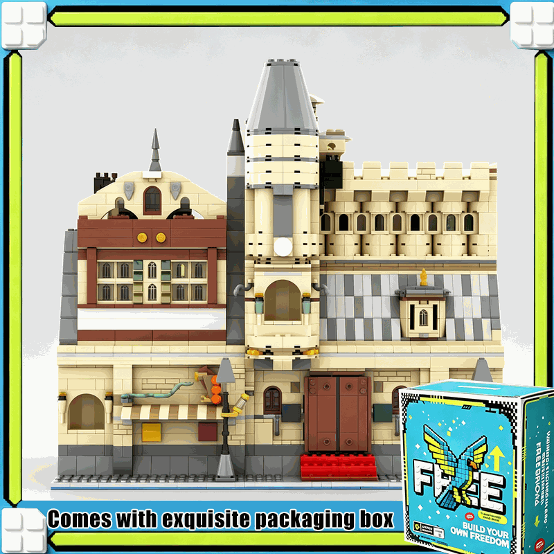 4598PCS MOC Modular Cinema And - đánh giá và giá Moc Modular Building Street View Bricks