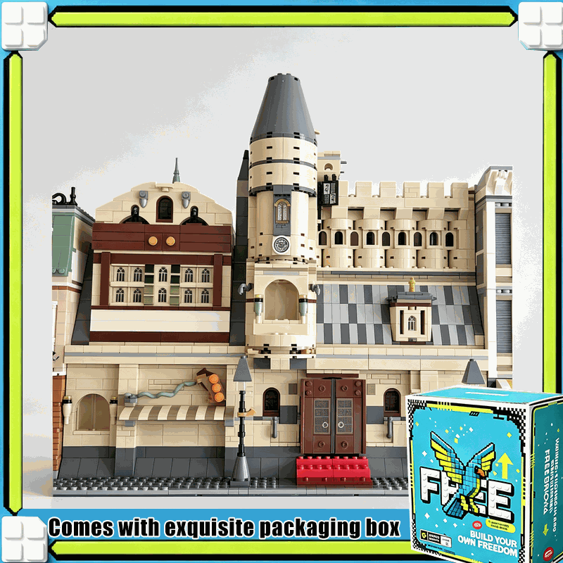 4598PCS MOC Modular Cinema And - đánh giá và giá Moc Modular Building Street View Bricks