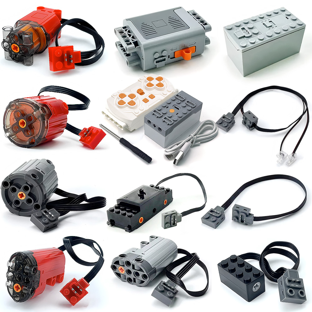 Electric vehicle remote contro - đánh giá và giá Power Functions Motor Battery Box Remote