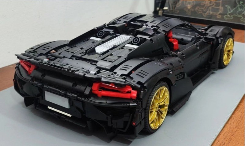 Custom MOC Supercar Technic Mo - đánh giá và giá Moc Supercar Building Blocks 1/8 Scale