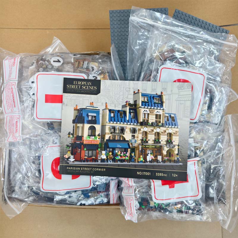 New MOC 3532 PCS 910032 Paris  - đánh giá và giá Moc Modular Building Street View Bricks