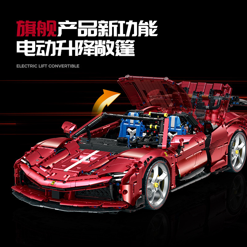 GULY 10623 1:8 Scale 3639Pcs M - đánh giá và giá Moc Supercar Building Blocks 1/8 Scale