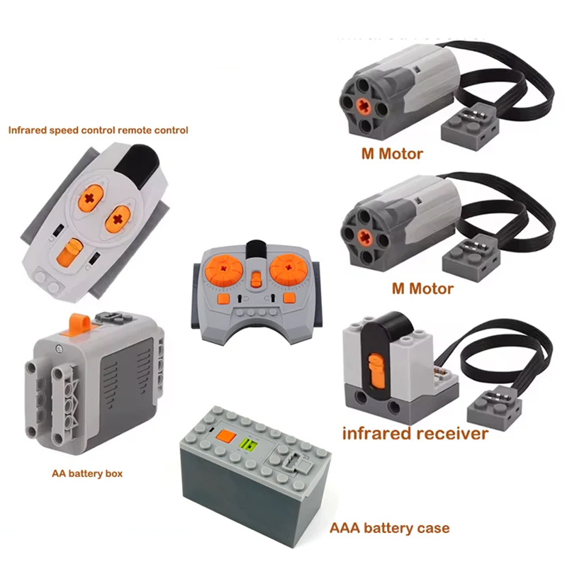 Power Functions Set M Motor Ba - đánh giá và giá Power Functions Motor Battery Box Remote