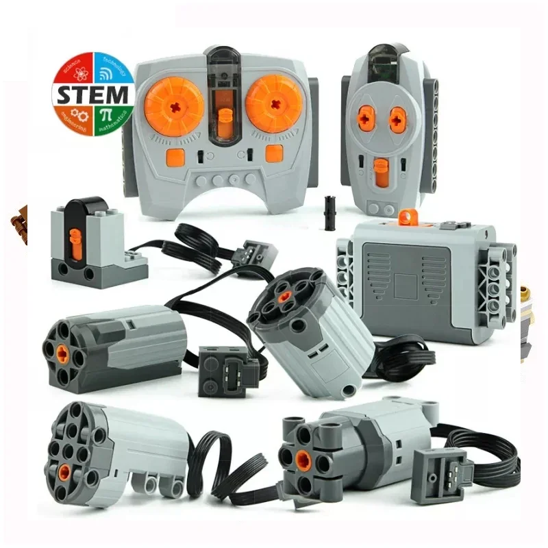 Technical Parts Set Building B - đánh giá và giá Power Functions Motor Battery Box Remote