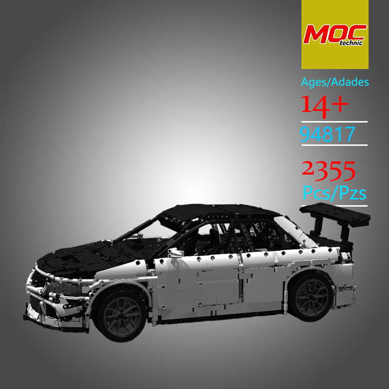 Custom MOC 1:8 Scale Supercar  - đánh giá và giá Moc Supercar Building Blocks 1/8 Scale