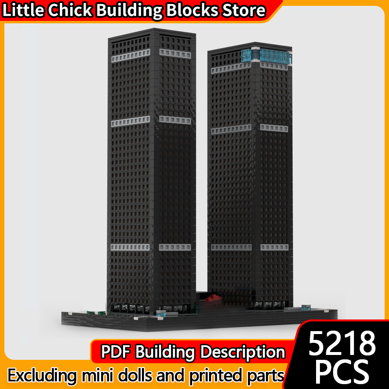 City Street View Model MOC Bui - đánh giá và giá Moc Modular Building Street View Bricks
