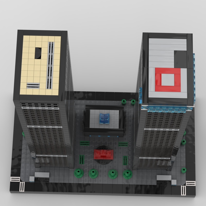 City Street View Model MOC Bui - đánh giá và giá Moc Modular Building Street View Bricks