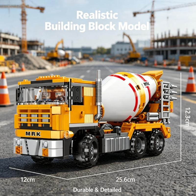 Technical Heavy Machinery Buil - đánh giá và giá Technical Crane Truck Excavator Blocks