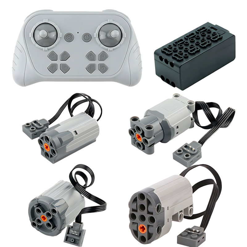 Technical Power Functions Moto - đánh giá và giá Power Functions Motor Battery Box Remote