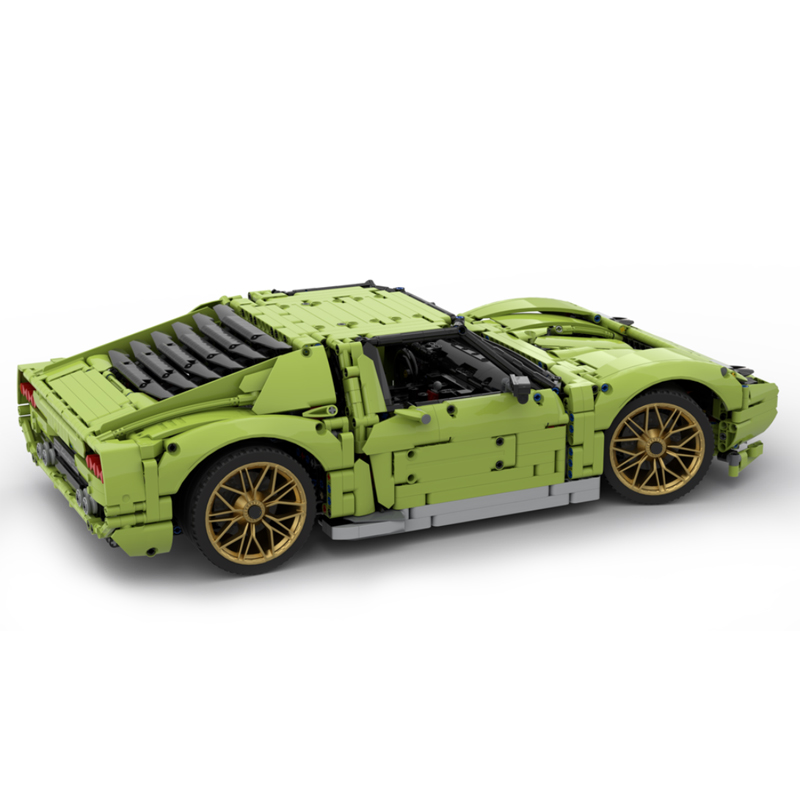 Collector‑Grade Model MOC 1:8  - đánh giá và giá Moc Supercar Building Blocks 1/8 Scale