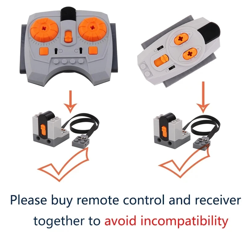 MOC Power Functions M/L/XL Mot - đánh giá và giá Power Functions Motor Battery Box Remote