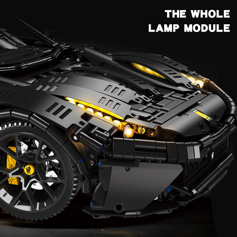 Super Sport Car Technical 1:8  - đánh giá và giá Moc Supercar Building Blocks 1/8 Scale