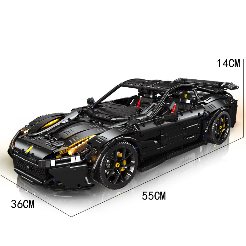 Super Sport Car Technical 1:8  - đánh giá và giá Moc Supercar Building Blocks 1/8 Scale