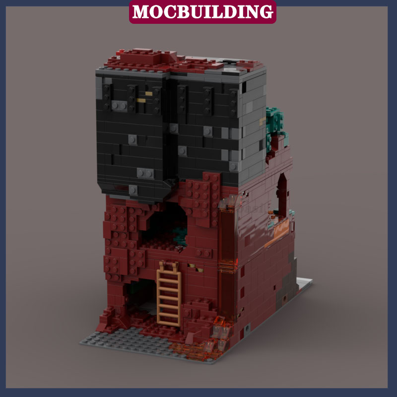 MOC City Modular Building Lava - đánh giá và giá Moc Modular Building Street View Bricks