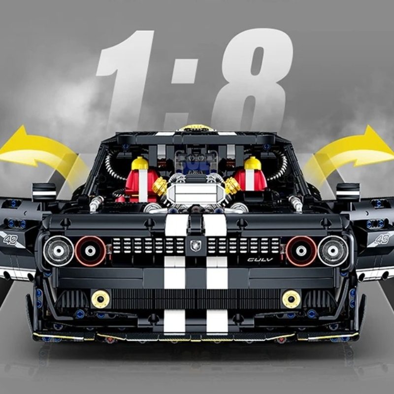 GULY MOC Tech Creative 1:8 Sca - đánh giá và giá Moc Supercar Building Blocks 1/8 Scale