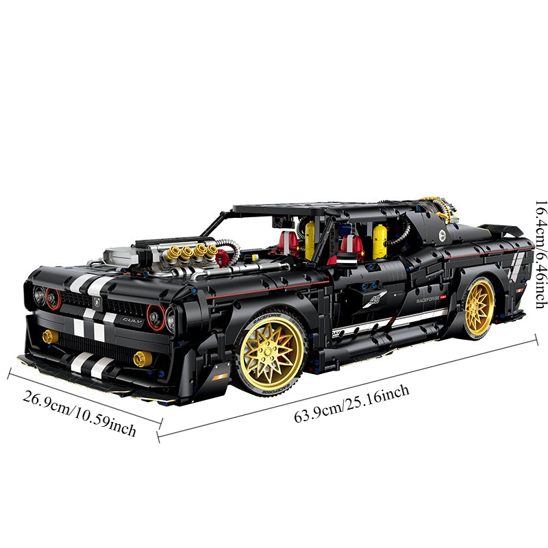 GULY MOC Tech Creative 1:8 Sca - đánh giá và giá Moc Supercar Building Blocks 1/8 Scale