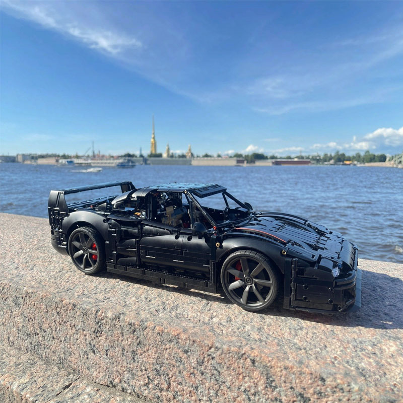 MOC-273570 Building Blocks Sup - đánh giá và giá Moc Supercar Building Blocks 1/8 Scale