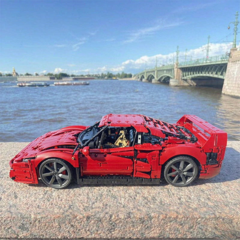 MOC-273570 Building Blocks Sup - đánh giá và giá Moc Supercar Building Blocks 1/8 Scale