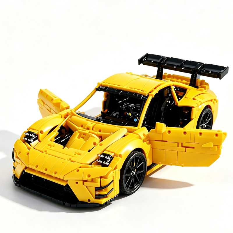 New MOC-182607 992GT3R Superca - đánh giá và giá Moc Supercar Building Blocks 1/8 Scale