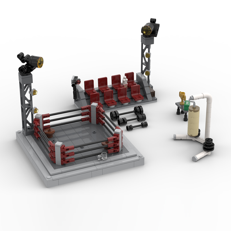 City Street View Model MOC Bui - đánh giá và giá Moc Modular Building Street View Bricks