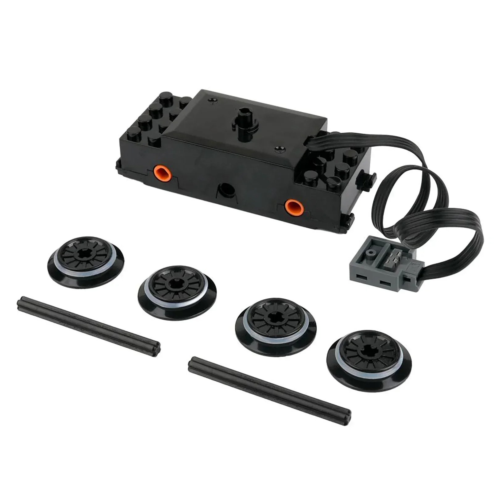 Moc Train Track Motor Technica - đánh giá và giá Power Functions Motor Battery Box Remote