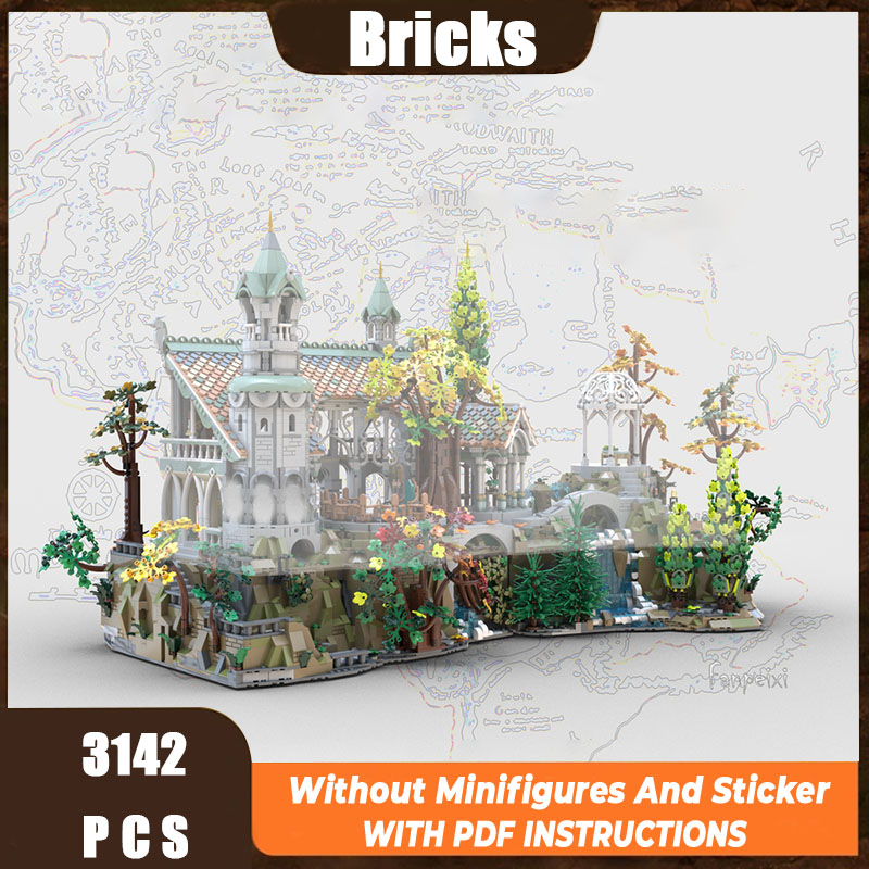 Moc Building Bricks Street Vie - đánh giá và giá Moc Modular Building Street View Bricks