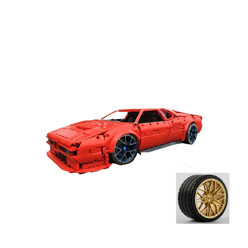 MOC-166809 Super Sports Car 1: - đánh giá và giá Moc Supercar Building Blocks 1/8 Scale