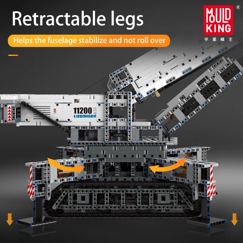 17002 MOULD KING Technical Bui - đánh giá và giá Technical Crane Truck Excavator Blocks
