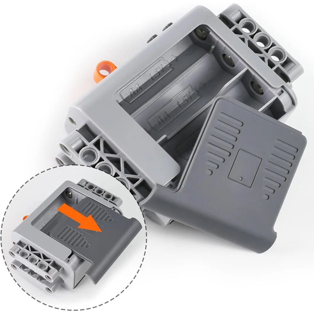 MOC M/L Motor Building Blocks  - đánh giá và giá Power Functions Motor Battery Box Remote