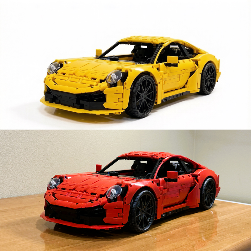 Super Sports Car 1:8 Scale Bui - đánh giá và giá Moc Supercar Building Blocks 1/8 Scale