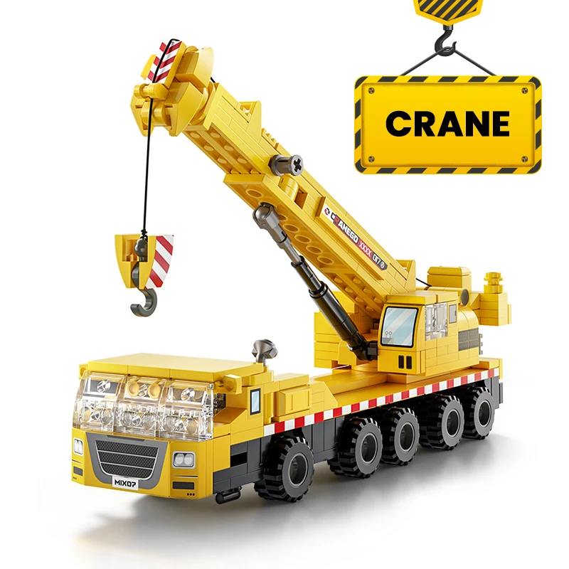 Engineering Vehicle Series Cit - đánh giá và giá Technical Crane Truck Excavator Blocks