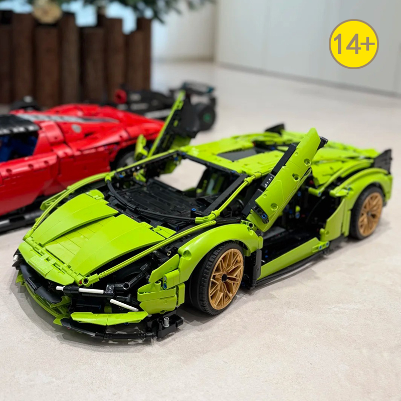 MOC Bricks Super Speed Technic - đánh giá và giá Moc Supercar Building Blocks 1/8 Scale