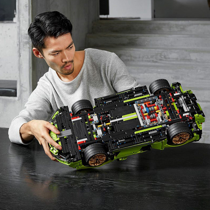 MOC Bricks Super Speed Technic - đánh giá và giá Moc Supercar Building Blocks 1/8 Scale