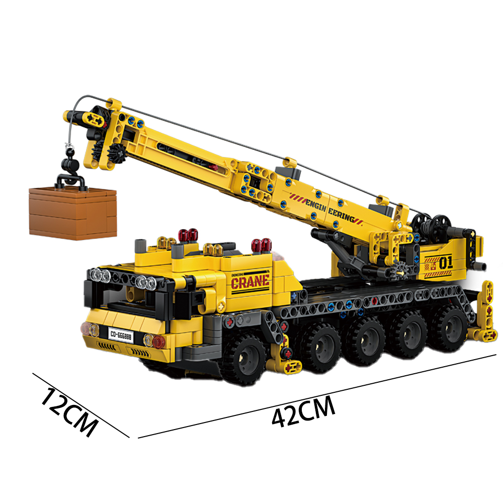 City Technical MOC Mining Truc - đánh giá và giá Technical Crane Truck Excavator Blocks