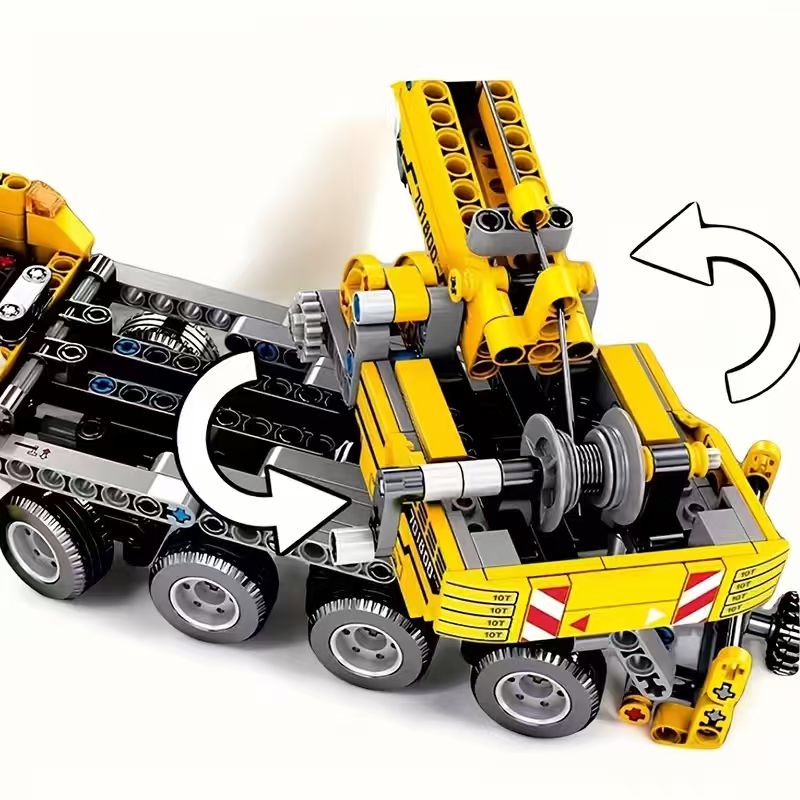 City Technical MOC Mining Truc - đánh giá và giá Technical Crane Truck Excavator Blocks