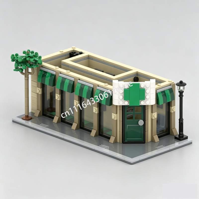 1442 PCS Modular Dispensary Co - đánh giá và giá Moc Modular Building Street View Bricks